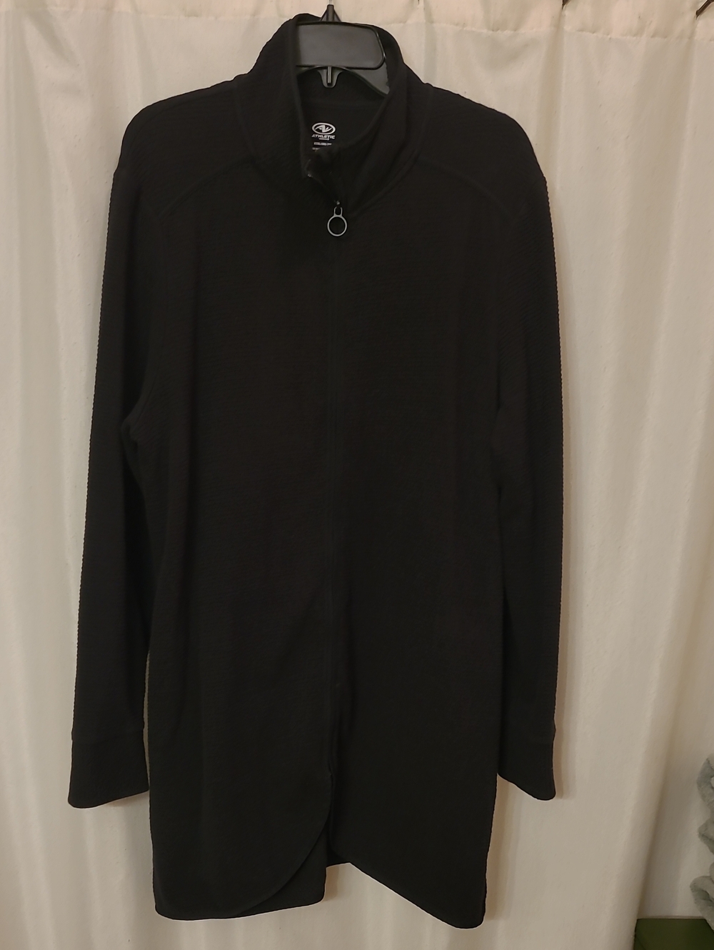 Champion Men's Black Lightweight Full-Zip Shirt Jacket